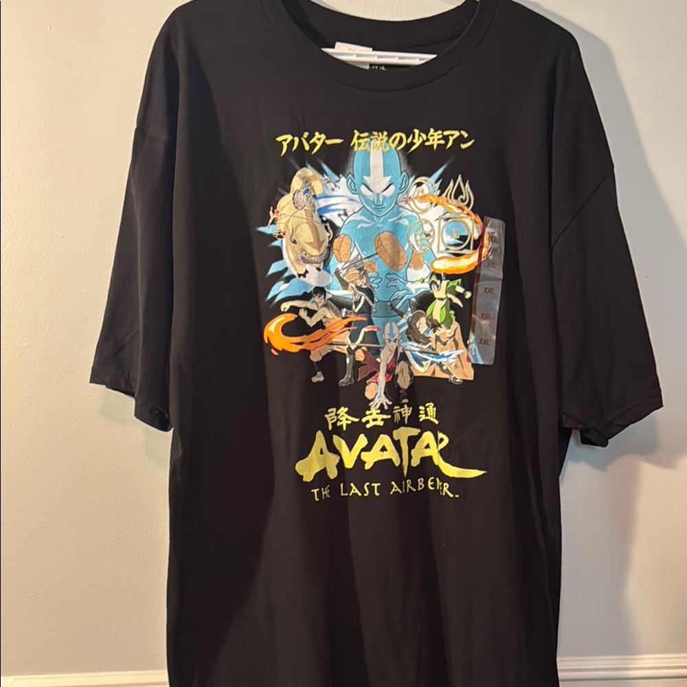 Nickelodeon Black Short Sleeve Avatar Tee